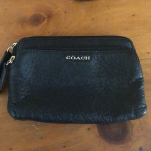 Leather Coach wallet